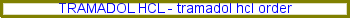 Tramadol hcl